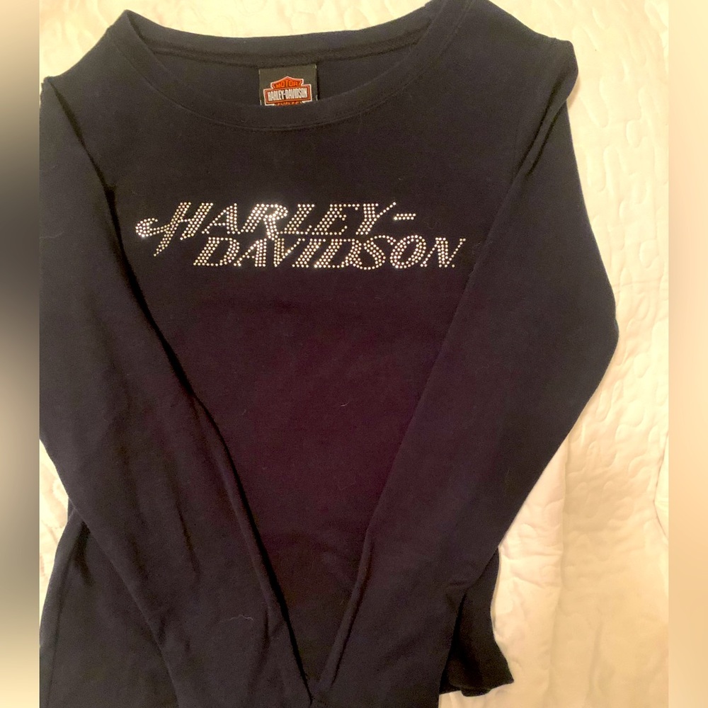 Small ladies Harley Davison long sleeve
